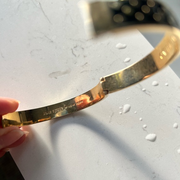 Kate Spade Black and Gold Dot Bracelet - Picture 3 of 4